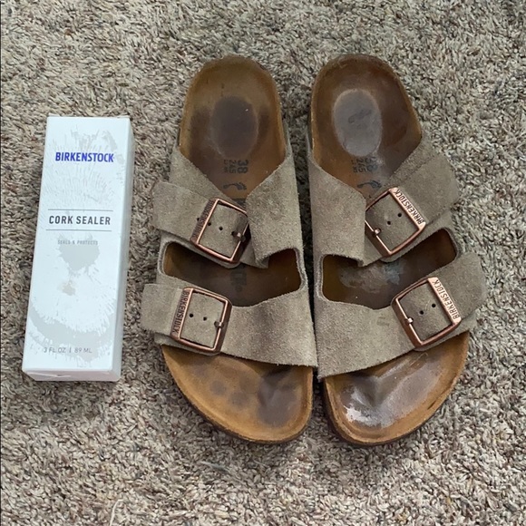 cork sealer for birkenstocks